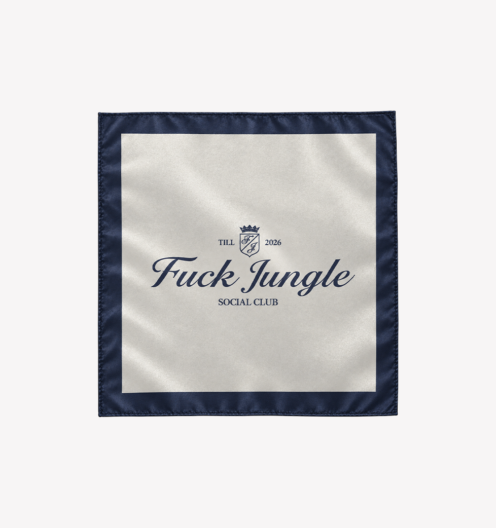 Fuck Jungle Silk Carré